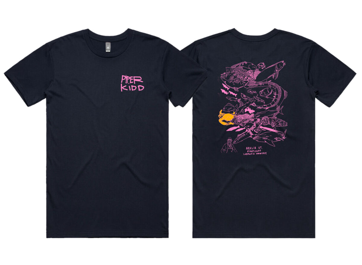 Mural Tee - Navy Thumbnail